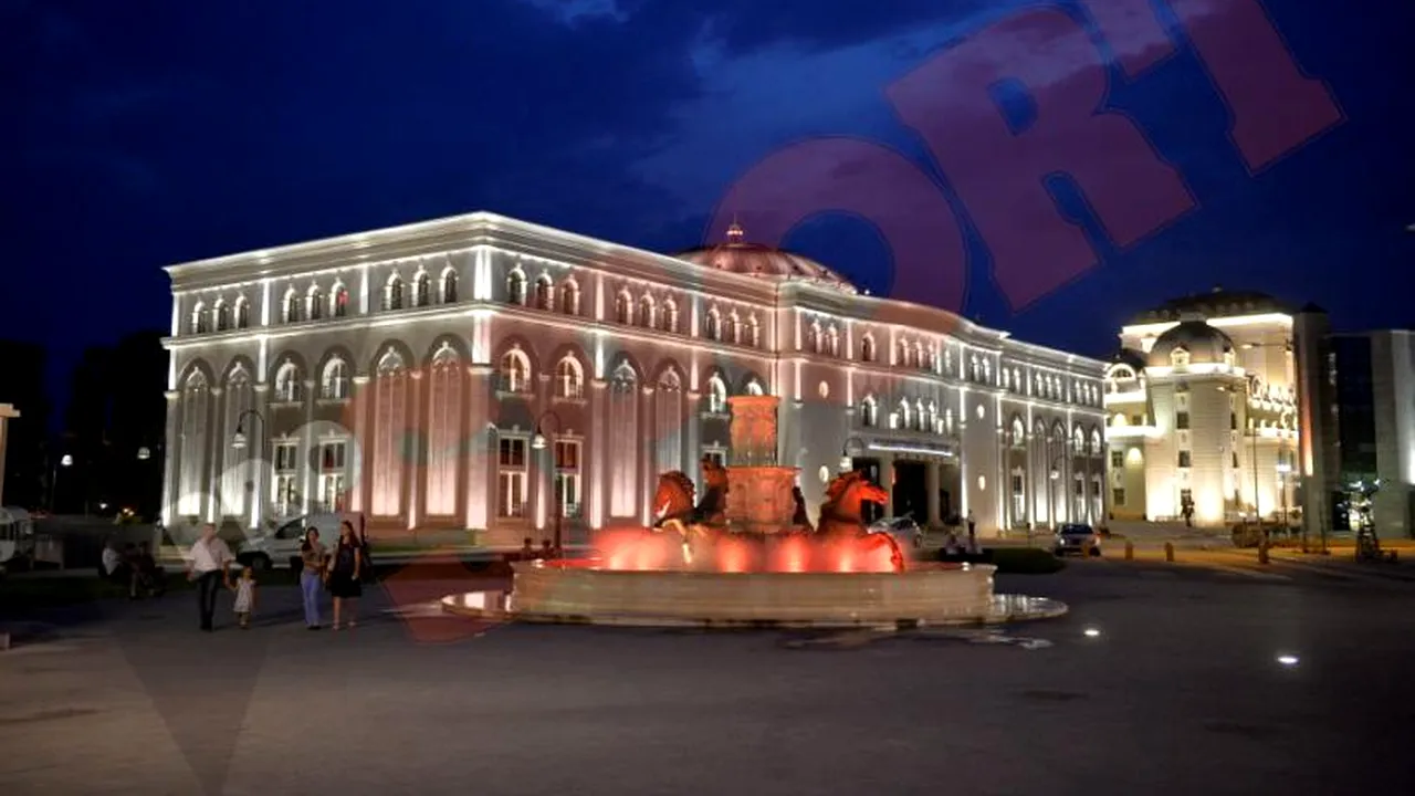 Skopje a renăscut din cenușă! FOTO: Peste ce imagini au dat steliștii în capitala Macedoniei
