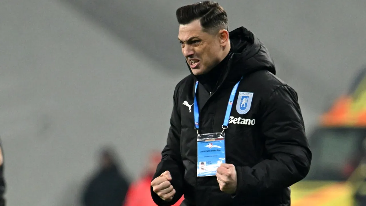 „E tanc, e fotbalist de un milion de euro”. Transferul pe care Mirel Rădoi îl voia a fi secret pentru Universitatea Craiova, dezvăluit în direct