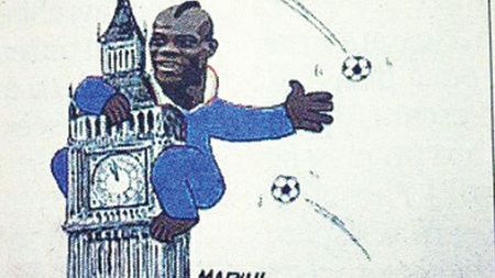 King Kong Balotelli călare pe Big Ben!** Cariatura apărută în Gazzetta dello Sport care a revoltat toată Europa! Mario a turbat de nervi