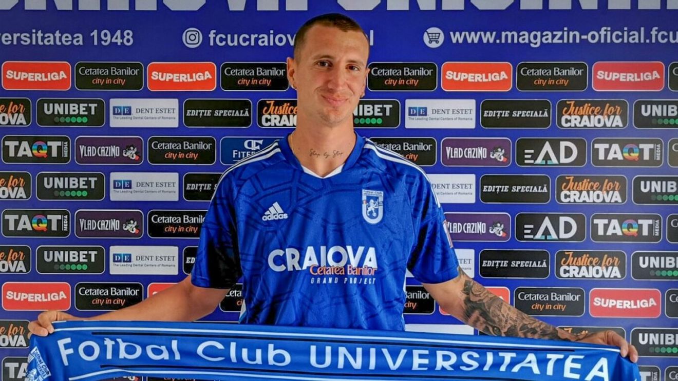 ProSport, confirmat: FC U Craiova a oficializat al treilea transfer al verii! Fotbalistul italian trecut pe la FC Basel și Monza a semnat cu gruparea lui Adrian Mititelu