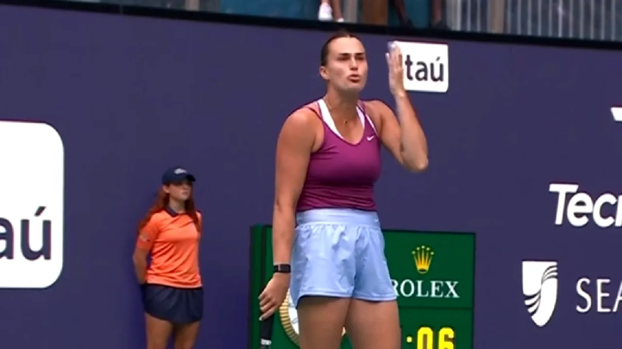 Sorana Cîrstea a dus-o la exasperare pe Aryna Sabalenka în timpul meciului de la Miami! Gesturile care i-au trădat frustrarea bielorusei | FOTO