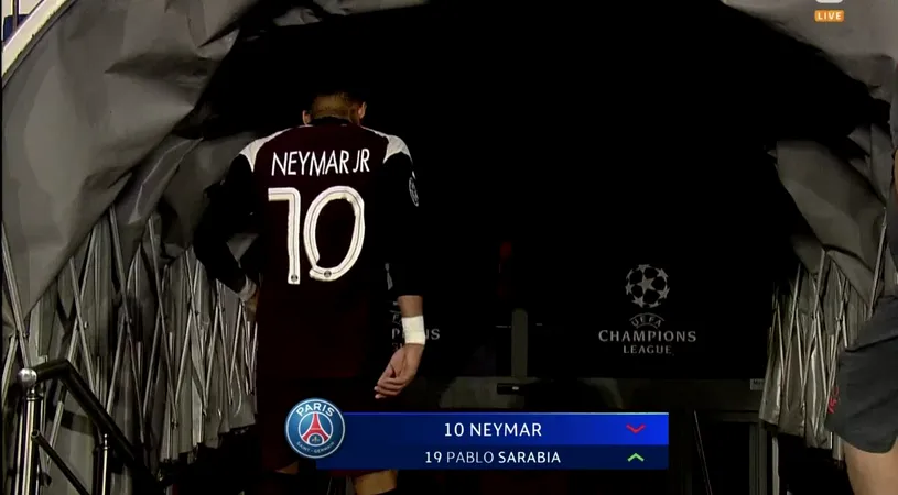 Neymar, încă o accidentare la PSG! Lovitură grea pentru Thomas Tuchel în Liga Campionilor | VIDEO