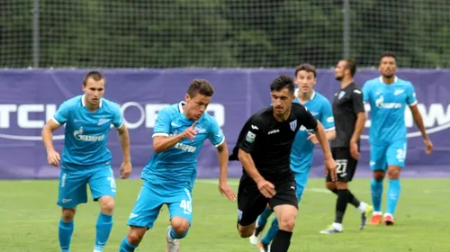 Ce victorie! CS U Craiova a învins cu 2-0 Zenit-ul lui Mircea Lucescu, într-un amical în Austria