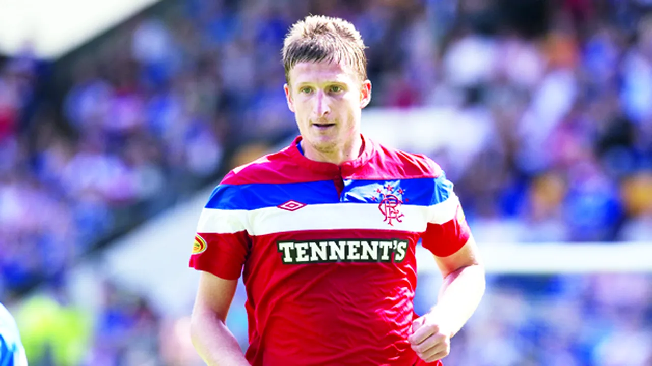 Goian a fost titular în Rangers - Hibernian 4-0!** Fundașul român a fost avertizat în minutul 36