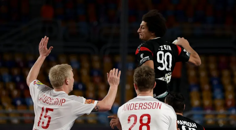 Danemarca – Egipt, un sfert de finală cu o desfășurare incredibilă la Campionatul Mondial de Handbal Masculin 2021. Jocul a avut trei „drame”