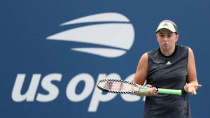Jelena Ostapenko, penalizată pentru un cuvânt pe care un singur om de pe Grandstand l-a înțeles. "Ei pot să tacă?" Letona a părăsit US Open-ul
