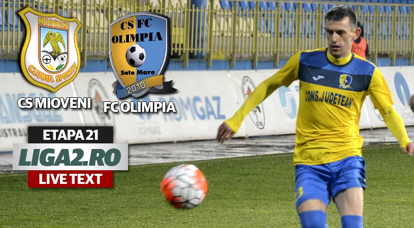 CS Mioveni - Olimpia 2-1, victorie mincinoasă.** Arbitri i-au învins, de fapt, pe sătmărenii, după ce le-au refuzat un penalty clar și un gol perfect valabil