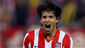 Aguero, "puștiul minune" al lui Atletico Madrid