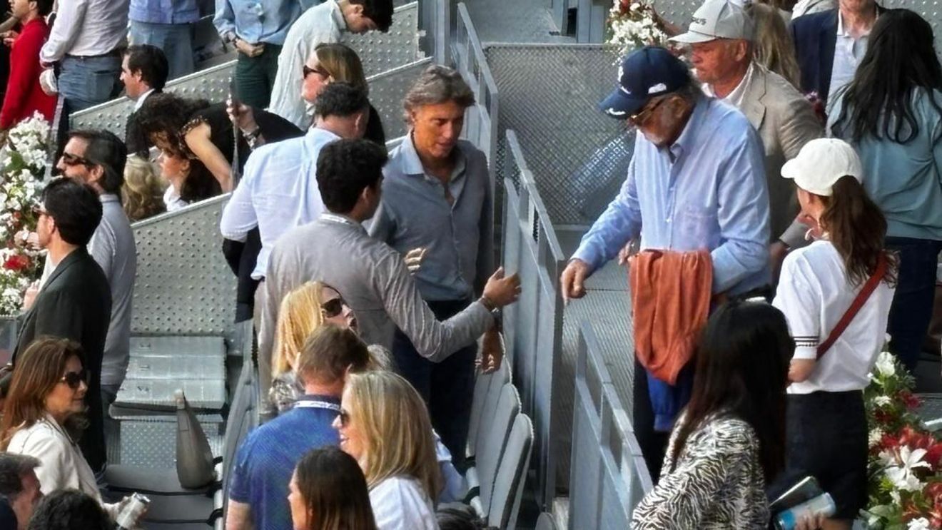 Apariție rară a lui Karim Țiriac, fiul mai mic al magnatului Ion Țiriac. Stă la Chicago și coordonează afacerile unui brand de haine și accesorii de lux