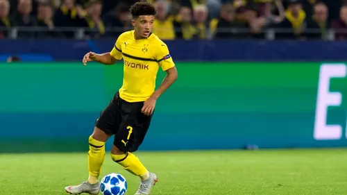 Începe nebunia în jurul lui Jadon Sancho. Clubul uriaș care pune pe masă 70 de milioane de lire sterline pentru noua vedetă a fotbalului mondial: se așteaptă reacția lui Guardiola