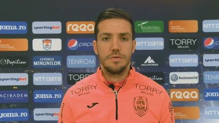 Primele cuvinte ale lui Alexandru Chipciu în tricoul CFR-ului: "Am renunțat la o sumă importantă!" | VIDEO