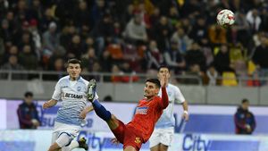 Noi probleme pentru FCSB! Iulian Cristea, out pentru derby cu Dinamo. Fundașul ar putea rata și partida cu Craiova