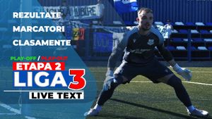 Liga 3, etapa 2 din play-off și play-out | Poli Timișoara pleacă neînvinsă de la Oradea, Bistrița și Mediaș au fost egale. Metalul Buzău câștigă derby-ul cu CSM Focşani, Minaur bate Olimpia și o face ”lanternă”