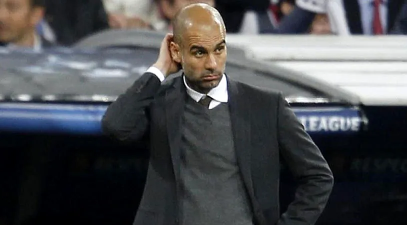 Își face temele sau caută jucători? După ce a fost la Atletico - Bayer, Guardiola a mers și la meciul Barcelonei cu City