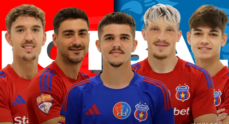 Cinci noi achiziții la Steaua: doi de la Reșița, unul de la Petrolul și doi jucători din Spania! Unul dintre iberici a fost coleg cu Hanca în Polonia
