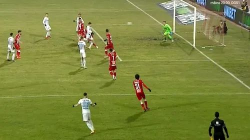 Dinamo, cu spatele la zid! Octavian Popescu, ocazie uriașă pentru FCSB, încă din startul meciului! Cum a ratat omul momentului din Liga 1 | FOTO & VIDEO
