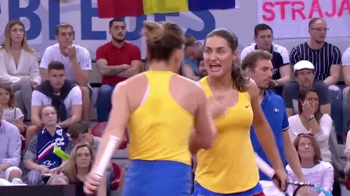 Notre drame: Franța - România, 3-2. Ratăm finala Fed Cup, după un meci de dublu nebun. Halep și Niculescu au cedat cu 4-6 în decisiv