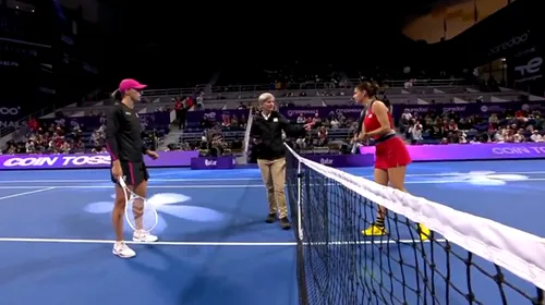 Iga Swiatek i-a surprins pe toți la duelul cu Sorana Cîrstea de la Doha! Ce s-a întâmplat cu steagul Ucrainei, pe care poloneza îl purta meci de meci pe șapcă. FOTO