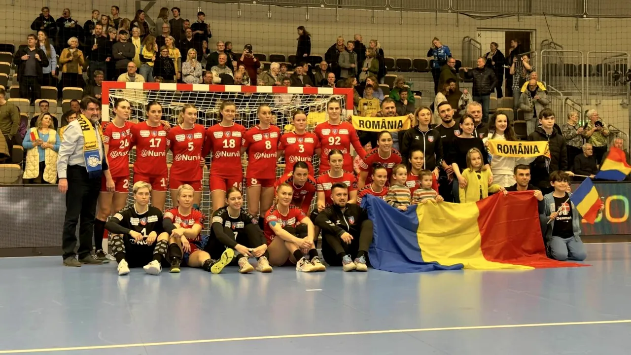 SCM Rm. Vâlcea s-a oprit în „sferturile” EHF European League, fiind eliminate de danezele de la Nykobing