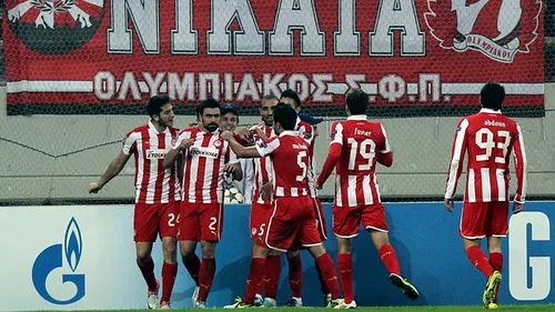 Olympiakos Pireu** a câștigat pentru a 40-a oară titlul în Grecia