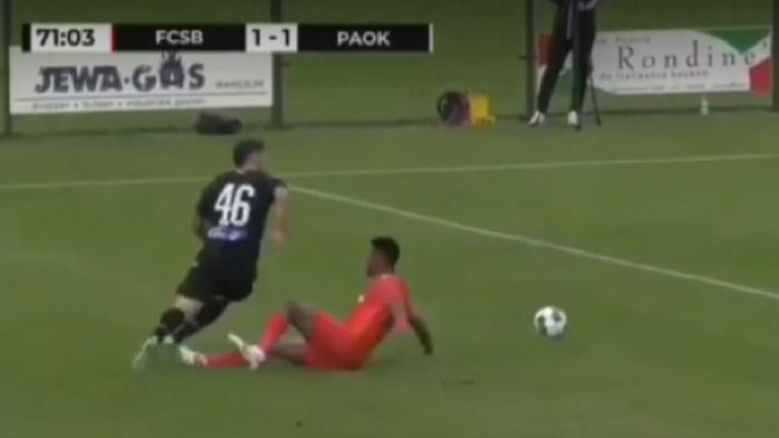 Gafă uriașă făcută de Siyabonga Ngezana la debutul pentru FCSB! Va avea milă Gigi Becali față de sud-african sau este începutul sfârșitului pentru el în tricoul roș-albastru? | VIDEO