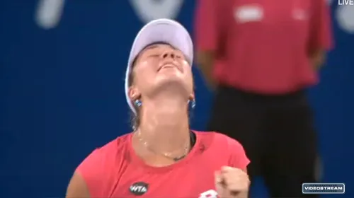 Prima reacție a Denisei Allertova, după victoria în fața Simonei Halep: „Acum pot să respir”