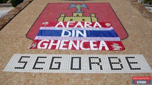 Românii din Spania** îl așteaptă pe Becali! "Afară din Ghencea!"