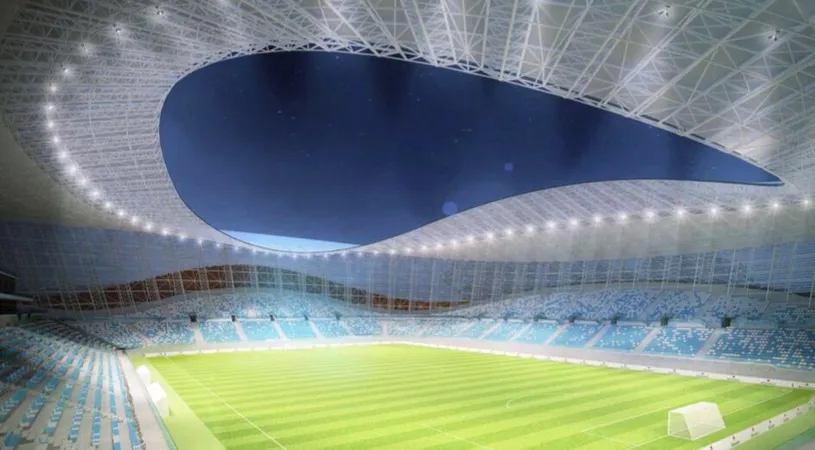 O nouă „bijuterie” în fotbalul românesc! Stadionul Farul se transformă într-un OZN! Proiect de 100 de milioane de euro la Constanța | FOTO