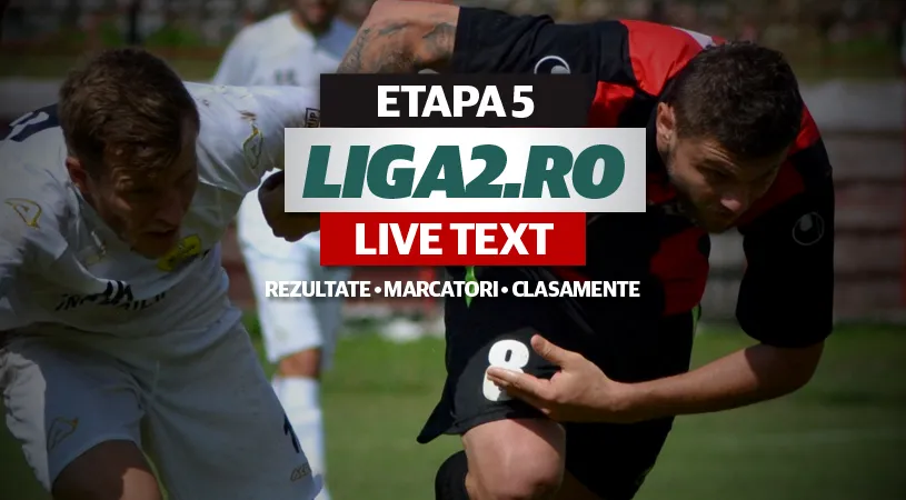 Meci nebun la Mediaș, Gazul a egalat la trei în prelungiri, iar Mioveniul a ratat mai apoi un penalty.** Ceahlăul și Oțelul au pierdut, FC Brașov a întors scorul cu Chindia