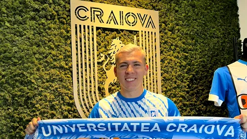 Mihai Rotaru a dat lovitura cu un transfer de top până în 2028! A semnat cu Universitatea Craiova