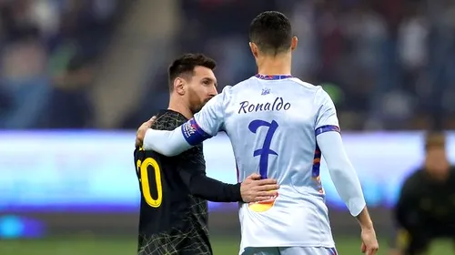 Cristiano Ronaldo, mesaj emoționant după revederea cu Lionel Messi în amicalul dintre Al Nassr și PSG: „Mă bucur că am văzut niște prieteni vechi!”
