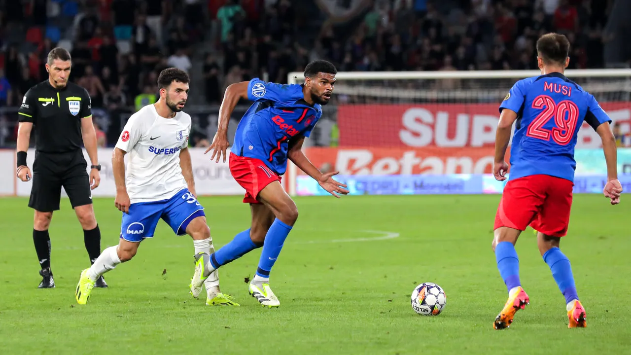 Malcom Edjouma dă vina pe stadionul Steaua pentru ratarea calificării, după FCSB - Sparta Praga 2-3