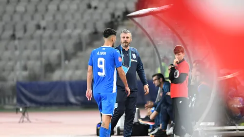 Andrei Ivan, făcut praf de fostul portar al „Generației de Aur” după ce a primit cartonașul roșu în U Cluj - Universitatea Craiova 1-1: „Este într-o scădere incredibilă!”