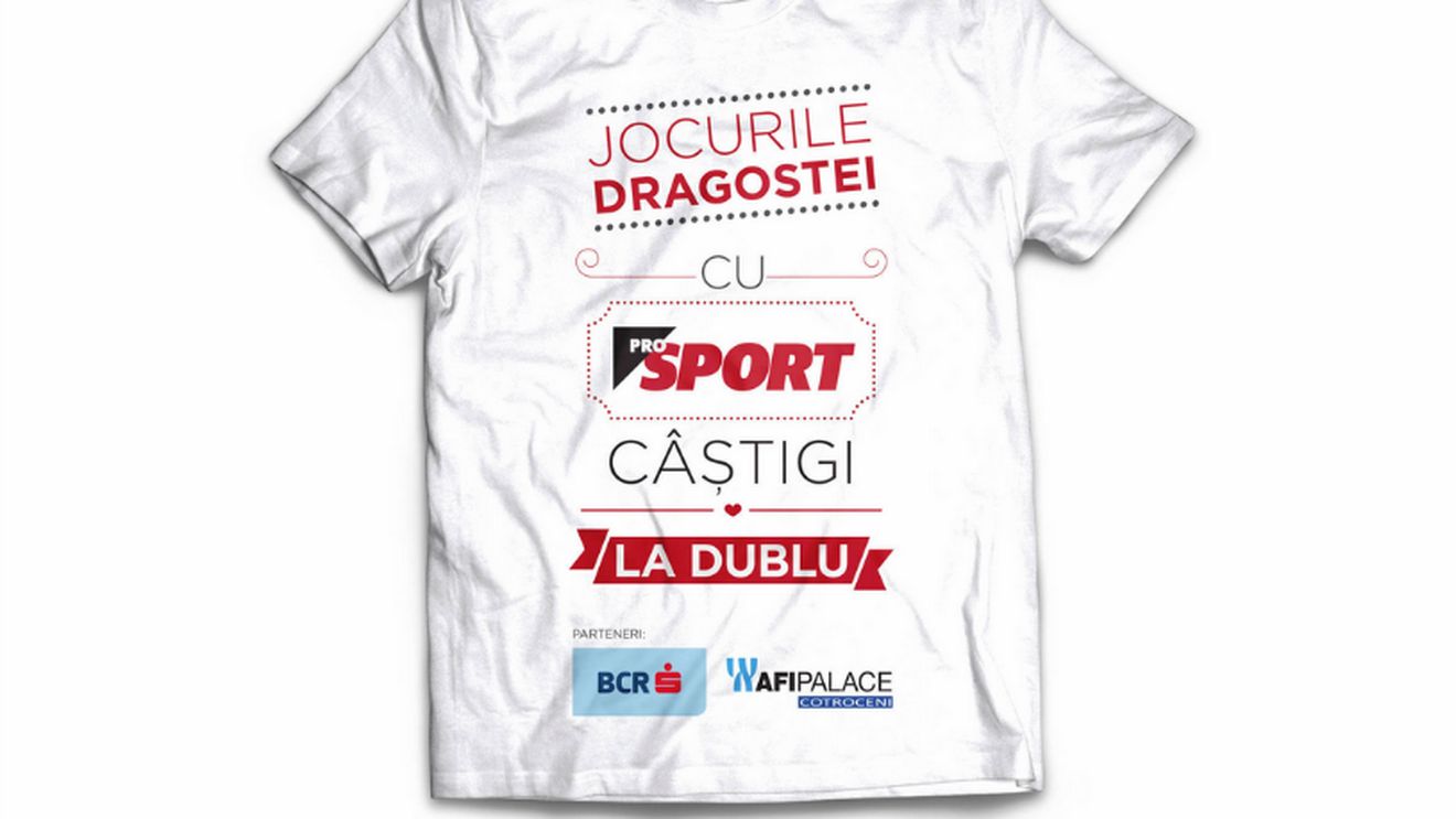 Jocurile Dragostei | Cu ProSport câștigi la dublu: am pregătit un concurs pe cupluri, chiar de Dragobete. Premiul cel mare: o bijuterie de la Teilor