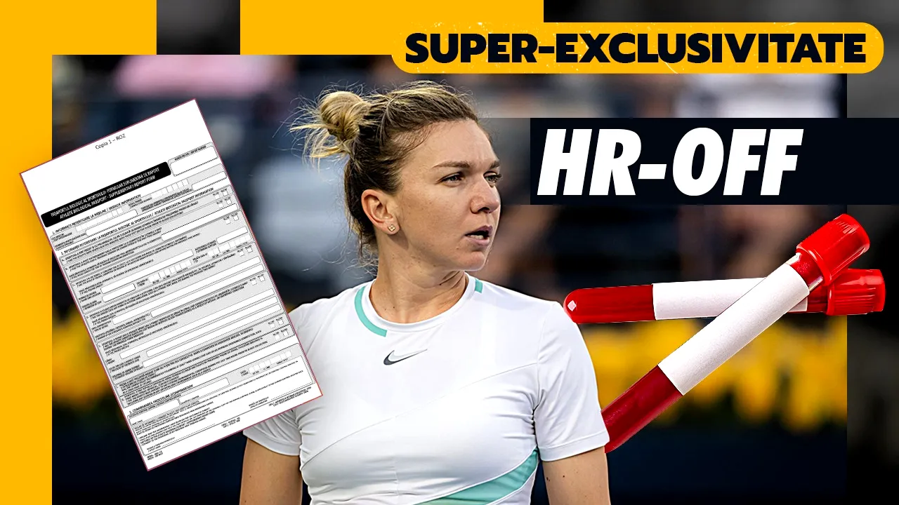 Dezvăluirea ProSport care aruncă în aer procesul de dopaj în care e implicată Simona Halep! Răsturnare de situație în cazul paşaportului biologic: adevăratul motiv este legat de scorul HR-OFF, calculat în teste de citometrie! | SUPEREXCLUSIVITATE