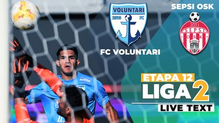 Sepsi OSK câștigă la Voluntari și le produce ilfovenilor primul eșec acasă în acest sezon. Trupa lui Ovidiu Burcă revine pe loc de play-off