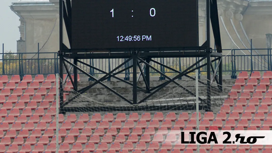 Controverse în jurul noii tabele electronice** de pe stadionul lui FC Bihor