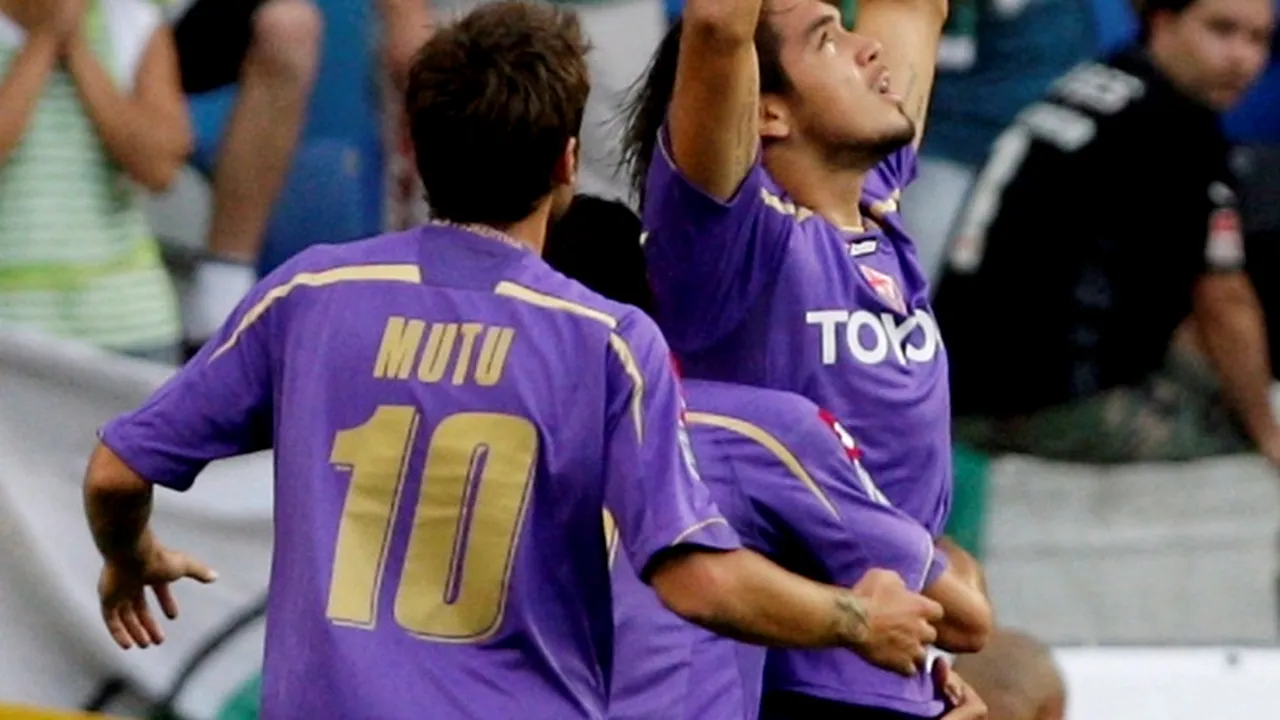 Fiorentina lui Mutu, live pe boomsport.prosport.ro, de la ora 19:00