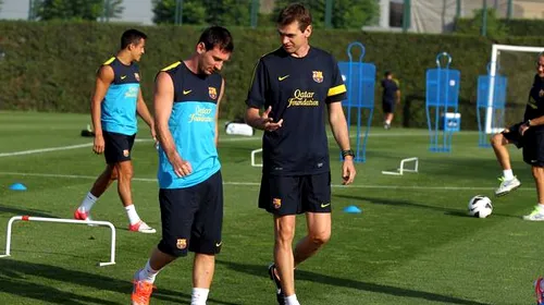Gest „eroic” al lui Messi, fanii îl aplaudă în picioare! **Vilanova a crezut că glumește: ce l-a anunțat argentinianul!