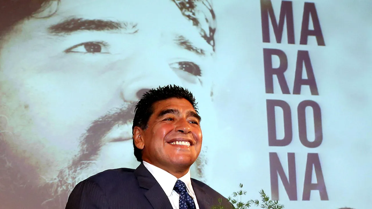 Maradona i-ar putea lua locul lui Villas Boas pe banca lui Tottenham