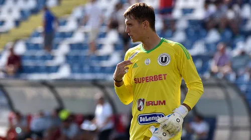 A opta plecare de la ”U” Cluj. Ardelenii au renunțat prematur la portarul George Micle, care s-a întors în Liga 1