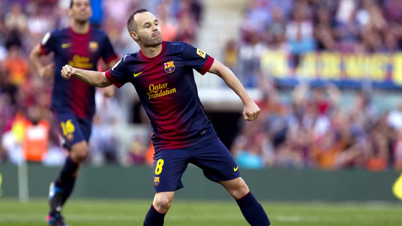 Iniesta, aproape de a semna un nou contract cu BarÃ§a: 