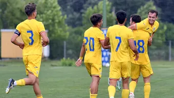 România U18 a câștigat amicalul cu Bulgaria U18. Patru jucători din Liga 2 au fost pe teren în testul de la CN Buftea