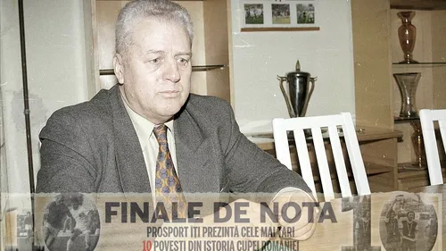 Fabulos! Cum au organizat Romică Pașcu și Jean Pădureanu finala Cupei din '89!