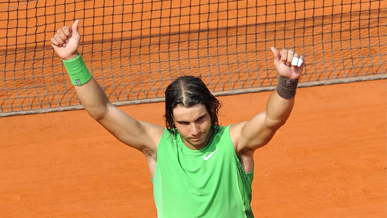 Nadal, regele zgurii de la Roland Garros