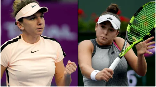 Simona Halep merge în 