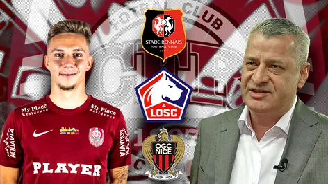 Încă o ofertă de top pentru Louis Munteanu în ziua meciului decisiv dintre CFR Cluj și Paksi! Ce se întâmplă cu atacantul lui Nelu Varga. EXCLUSIV