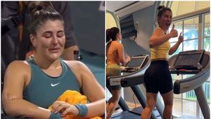 Bianca Andreescu și-a revenit într-un timp record după accidentarea horror de la Miami! Antrenament spectaculos efectuat de „Bibi" | VIDEO