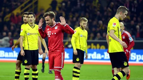Minut de reculegere pentru victimele accidentului Germanwings la meciul Dortmund - Bayern
