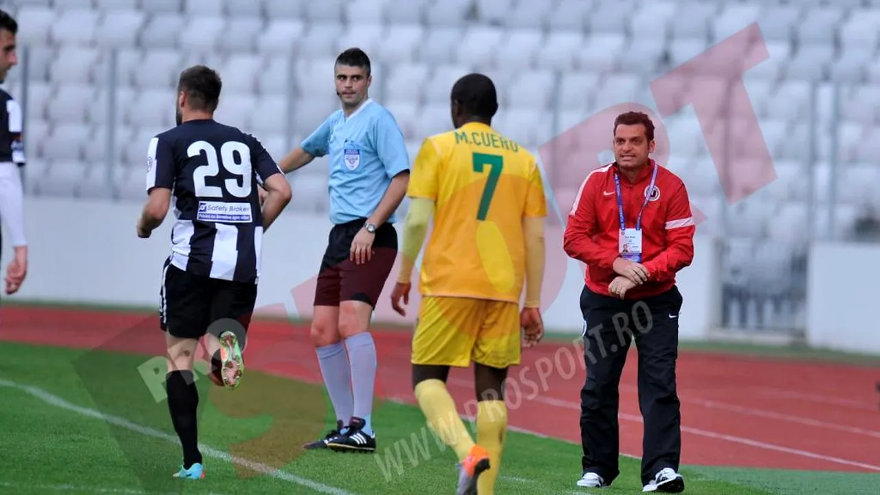 Mihai Teja nu își lasă jucătorii să se relaxeze: 